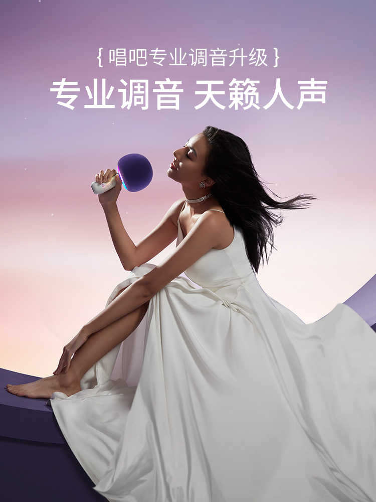 Singba Little Giant G2504B Planet Microphone Audio Integrated Microphone for Home Singing Wireless Ktv Home Karaoke