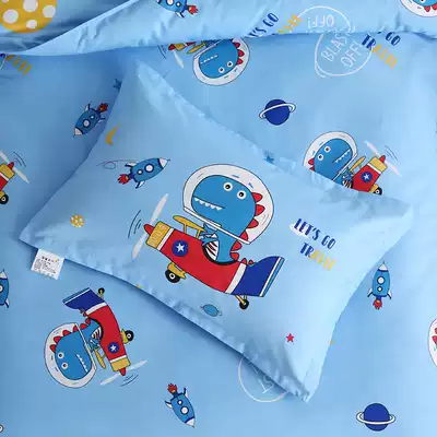 Children's pillows for men and women 3-6-10 years old pure cotton baby pillowcase Four Seasons General kindergarten nap Primary School nap pupil pillow core