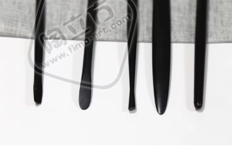 Tao Cube Spatula Tool Black Metal Điêu khắc Dao Đất sét mềm Mỹ Đất đá Bột đất sét Khắc dầu sét - Công cụ tạo mô hình / vật tư tiêu hao