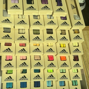 Подходит для кроссовок AdidasAdidas, плоские шнурки, клеверный шнурок 8 мм, золотой лейбл Smith, носок-ракушка