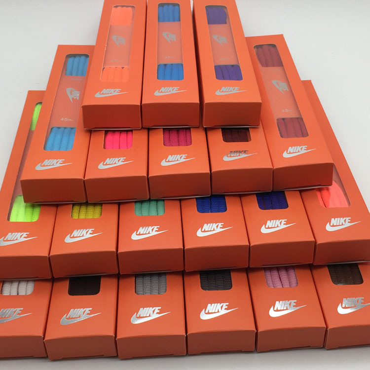 Compatible with Nike, Semi-Circular Flat Shoelaces for High-Top and Low-Top Sneakers, Original Basketball Shoe Laces in Black and White