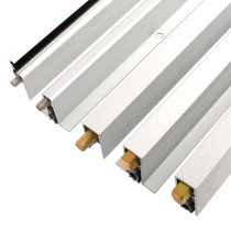 Wooden door hotel door bottom aluminum alloy concealed automatic lifting seal strip sound insulation strip windshield strip door seam dustproof strip door