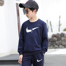 Boys spring necropolis 2022 new warm ocean qi children CUHK childrens spring clothing sports blouses with handsome spring and autumn