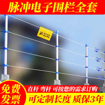 Electronic fencing system complete burglar-proof grid perimeter alarm wall anti-climbing standard high pressure pulse host