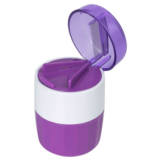 German Quality Mini Medicine Grinder, Manual Crusher for Crushing Chinese and Western Medicine Tablets, Fine Grinding Powder Mixer, Small Household Use