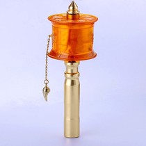 Hand-cranked acrylic double axis is easy to carry