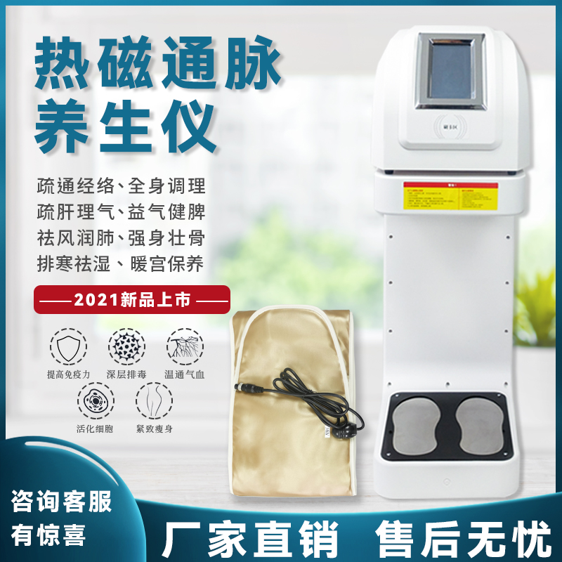 Thermal magnetic flux instrument Gas and blood circulation machine beauty salon sodium physiotherapy and wet and cold abdominal pack