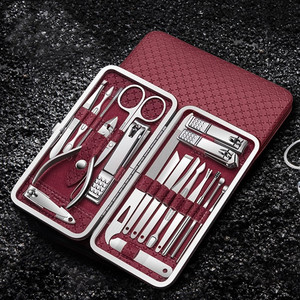 不锈钢指甲刀套装家用去死皮修甲工具指甲钳