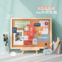 Note board hanging wall on board with a message board notice board felt desktop netting red-hanging ins wind sign up to the picture wall
