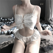 Sexy lingerie show Sexy pajamas night dress passion suit perspective JK uniform Temptation tease free bed large size