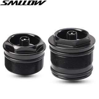 Запасные части для велосипеда, гайка клапана передней вилки, аксессуары для воздушной вилки с зубцами из алюминиевого сплава с двойным уплотнительным кольцом 32/34/36