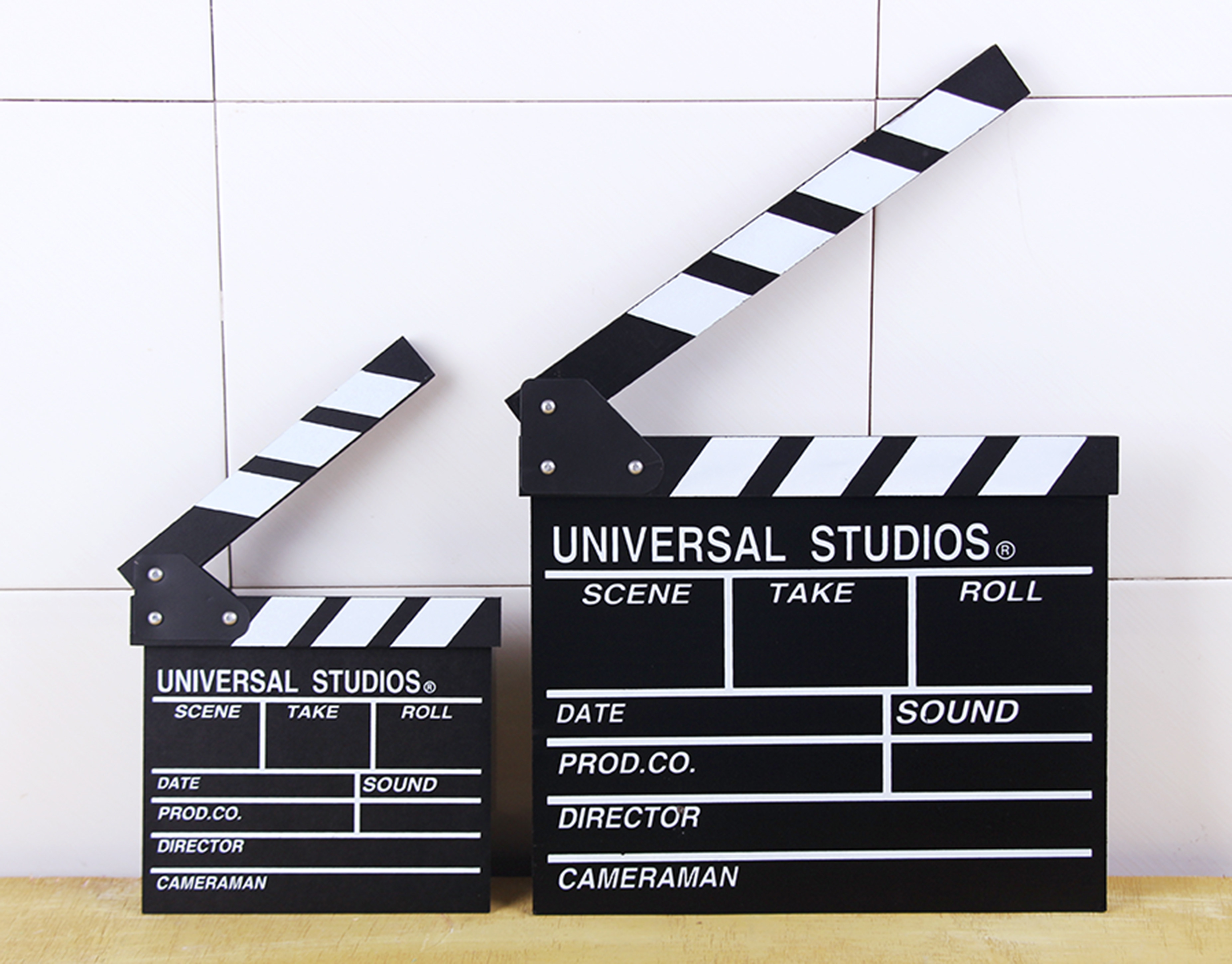 New Photo Gallery Props Shooting Props Field Scoreboard Movie Board Open Clapper Snap-Board Photo Photo Photo Props Director Board