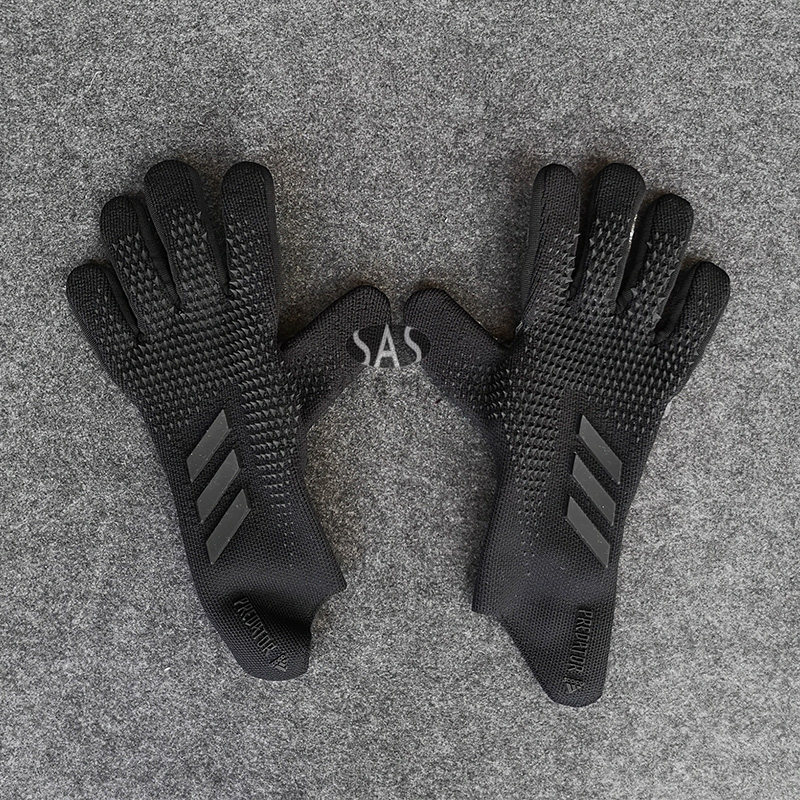 перчатки вратаря 顶配猎鹰守门员手套足球门将手套 比赛训练高级防滑乳胶 无护指 Soar keen