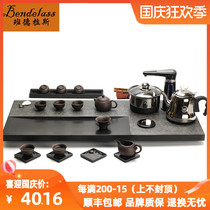 Wujinshi tea tray induction cooker fully automatic integrated water kettle single-layer household rectangular tea table drain pan