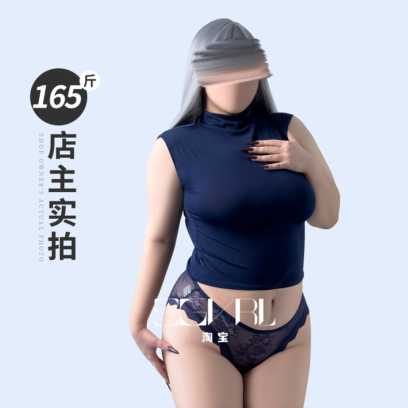 【Sgvrl Plus Size】Sexy Lace Panties Women's Briefs Erotic Heart Thong Underwear Original T-Pants