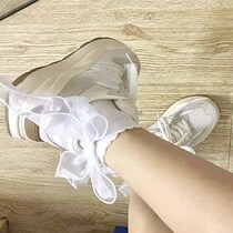 Socks with butterfly bow and socks to boyfriend socks cute princess fairy lace socks