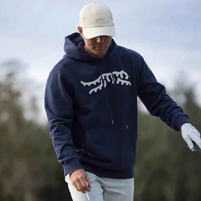 Sundayred Tiger Woods Golf Sports Jacket Men's Long-Sleeved Hooded Sweatshirt