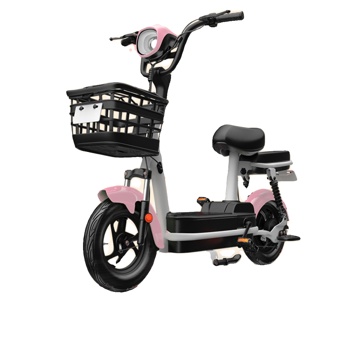 Электровелосипед 48В 12А·ч, взрослый e-bike для мужчин и женщин, литиевая батарея, компактный дизайн