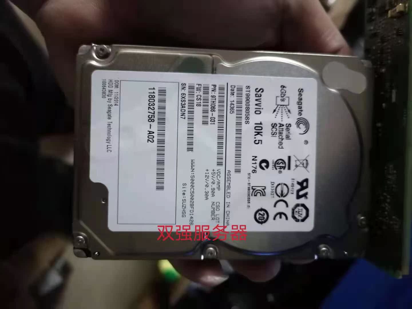Original spot 005049745 118032758 VMAX 900GB 10K 2 5-3 5 SAS