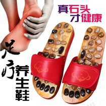 2021 New Bathroom Anti-Slip Bath Home Lovers Room Home Imitation Cobblestone Massage Cool Slippers for Men and Women Summer