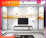 Гостиная камень камень большая плитка фона стена микрокристаллическая каменная световая роскошная телевизионная настенная живопись простая европейская мраморная пленка и телевизионные настенные плитки