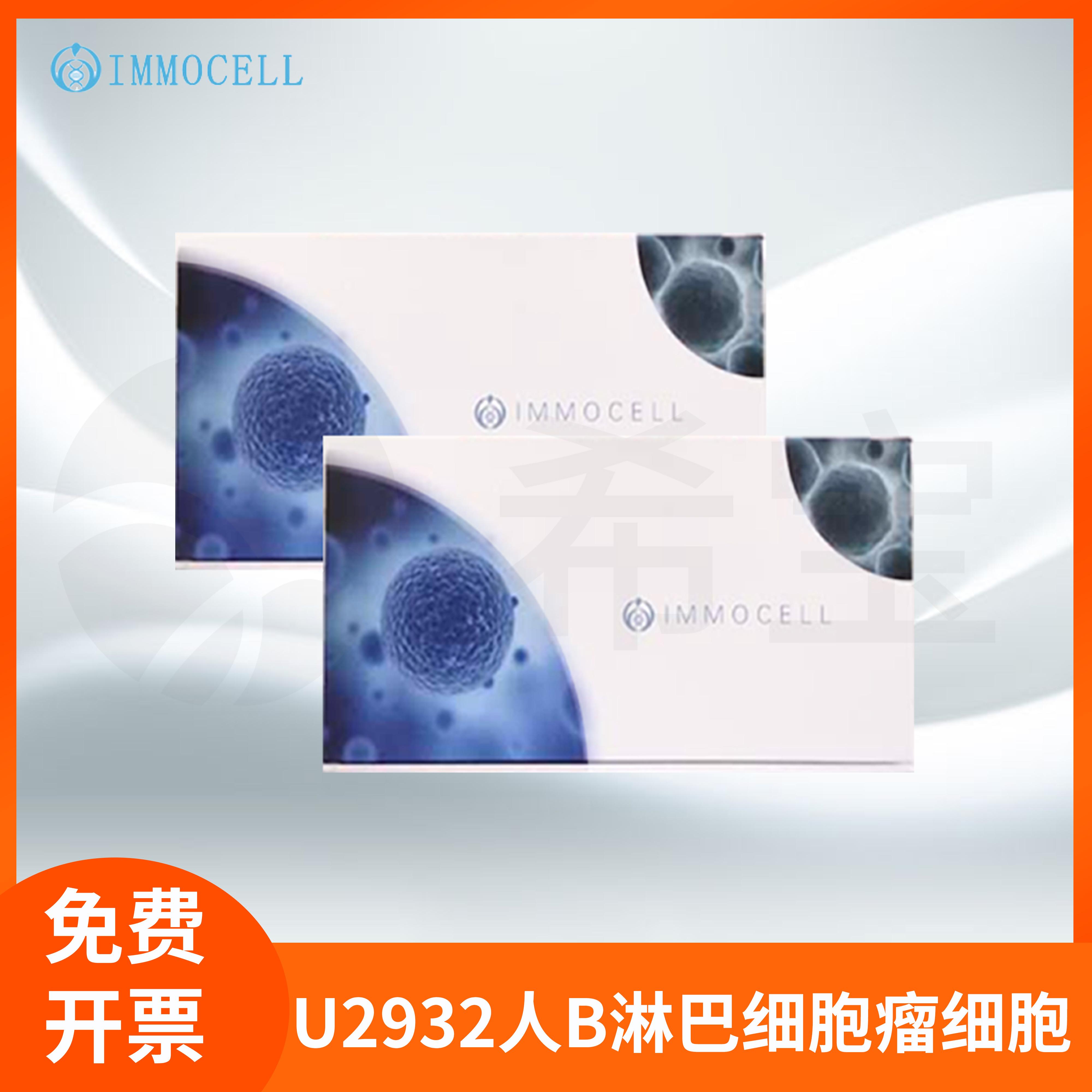 逸漠U-2932淋巴母细胞样U2932人B淋巴细胞瘤细胞(STR鉴定正确)