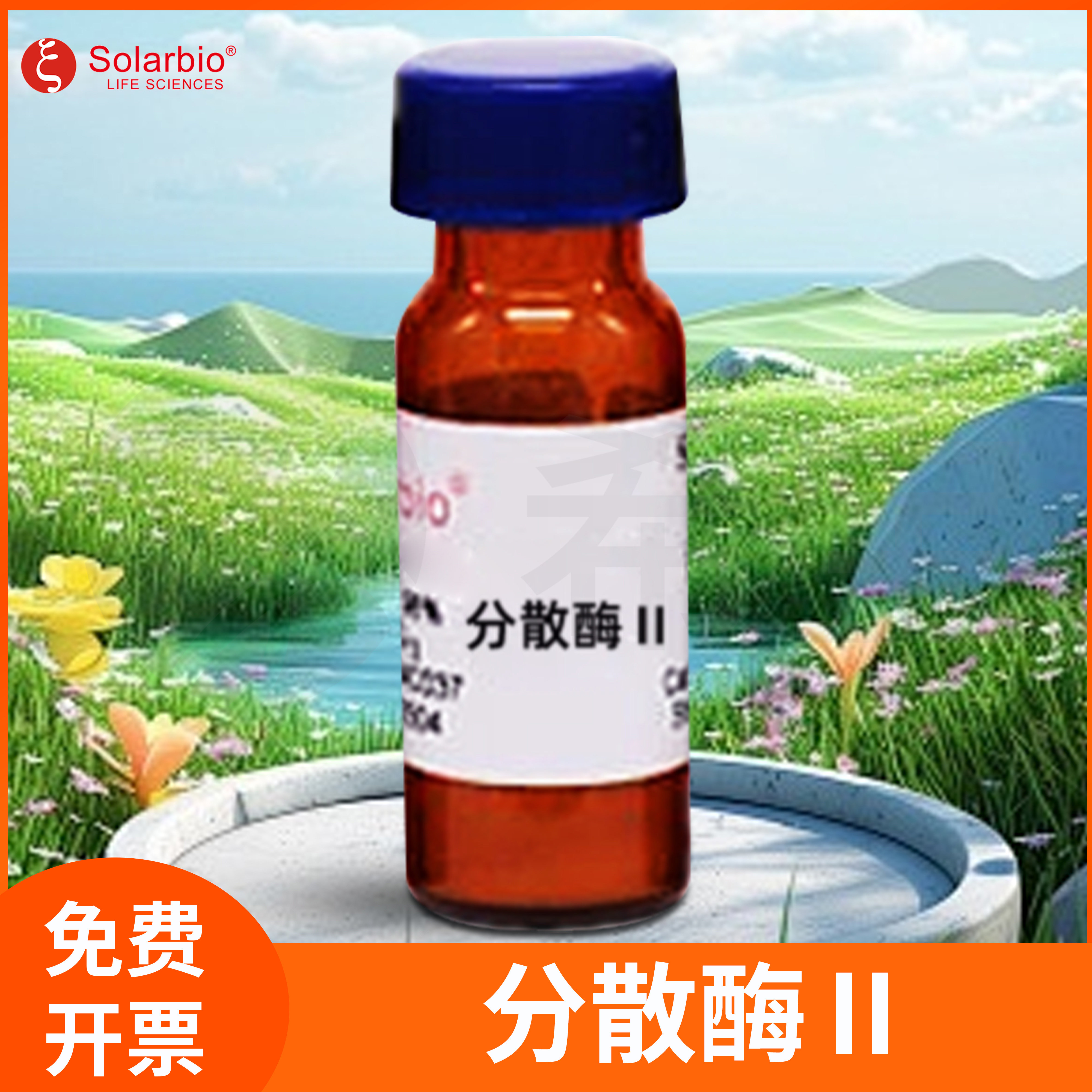 分散酶Ⅱ CAS:42613-33-2 D6431索莱宝Solarbio
