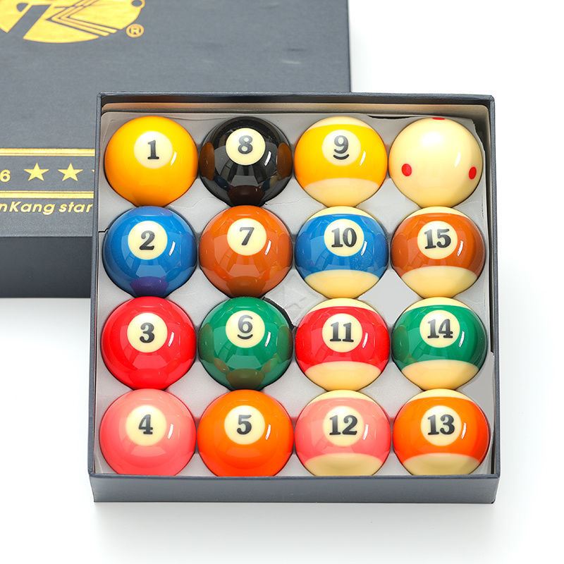 Table Ball Supplies Big All Black 8 Desks Balls Water Crystal Ball Big standard Table Billiard Subtable Ball Chinese 107 American accessories