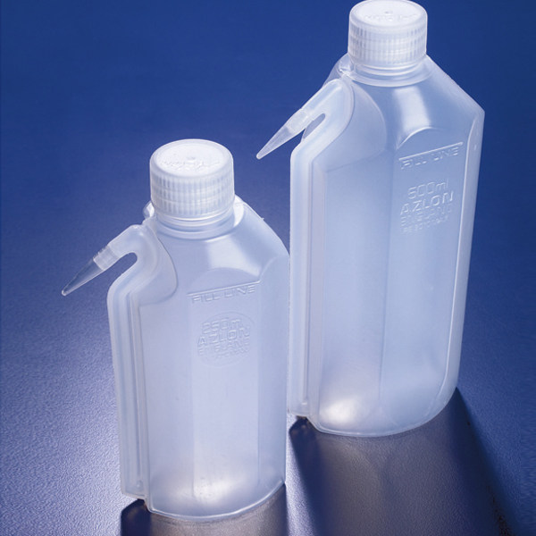 进口AZLON鸭嘴型窄口清洗瓶LDPE不用颠倒也能流出250ml 500ml