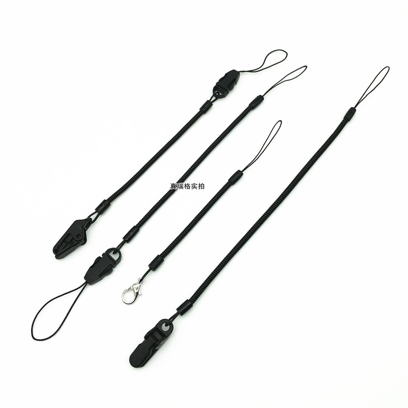 Dji Nono Anti-Lost Spring Rope Clip Retractable Lanyard Camera Lens Cap Stylus Pen Long and Short Retractable Cord
