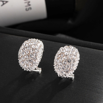 High-grade earrings S925 sterling silver 2021 new fashion personality hypoallergenic niche design sense high-end earrings