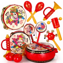 Auspicious rattle baby early education toddler hand rattle baby toy 3-6 months newborn rattle 0-1 years old shot