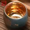 24K gold master cup tea cup High-end gift famous handmade gilt cup tea set cup tea bowl Tea cup gold cup