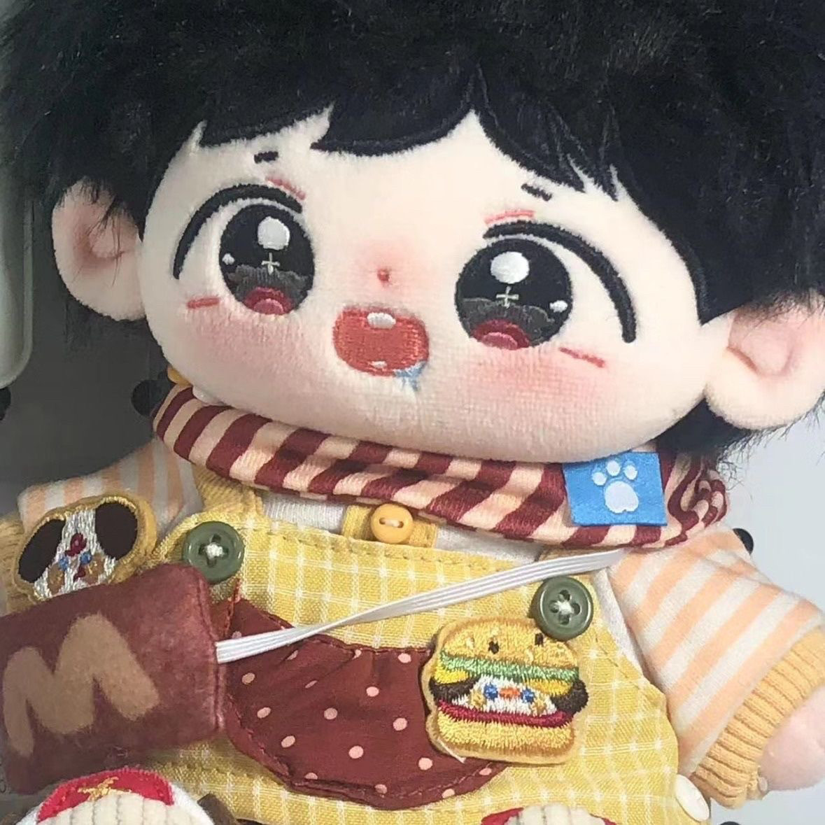 超萌TF家族4代陈浚铭20CM棉花娃，爱豆同人玩偶如何俘获少女心？💖-棉花