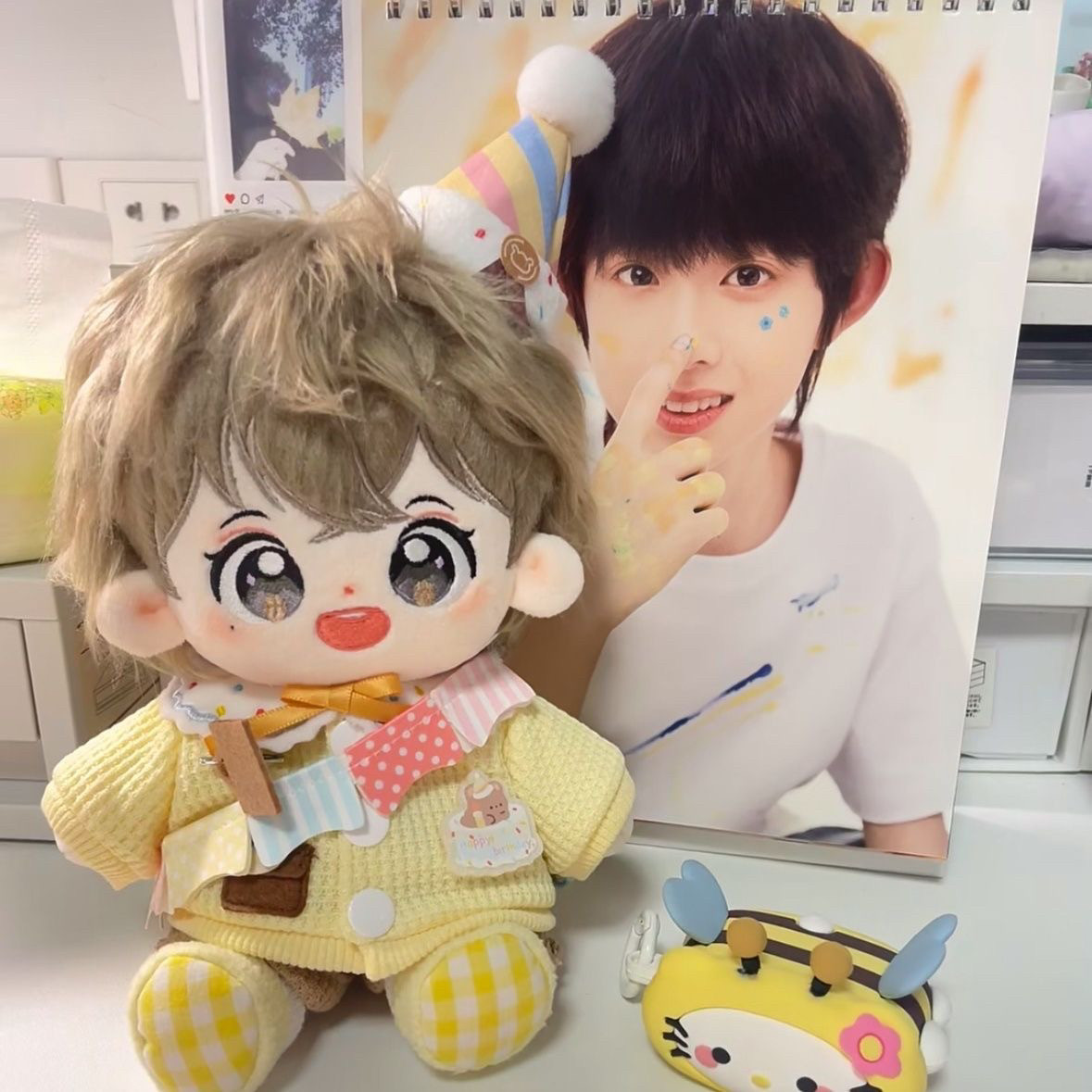 陈奕恒棉花娃娃挂玩偶，TF家族粉丝必入吗？👗💖-棉花娃娃-淘宝好物网