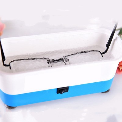 超声波眼镜清洗机清洁器洗眼镜机神器家用隐形眼镜美瞳清洗器自25