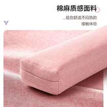 Hold back to pillow pregnant woman pillow assist beginners pillow mat yoga headstand buckwheat shell Square Waist Special supplies