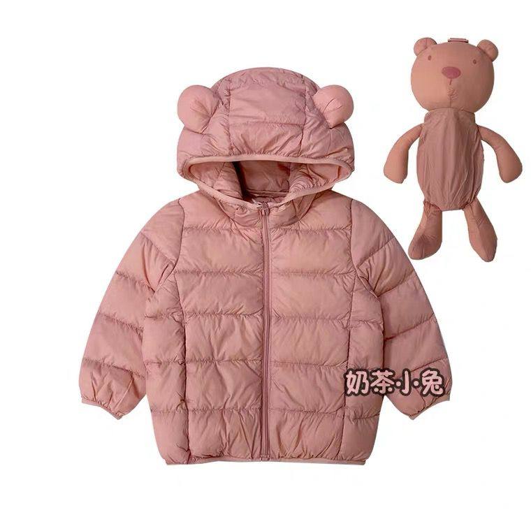 The paper - sample of the meat - beard T 710 children's down jacket is the same as the cloth