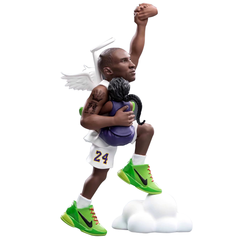 Подарок на день рождения мальчикам в виде баскетболиста Kobe Bryant с ручной обработкой, декорация для торта, настольная автомобильная доставка, маленькое украшение