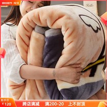 Blanket mat mattress thickened winter velvet bed sheet quilt autumn sleeping blanket winter quilt cover quilt thick fur