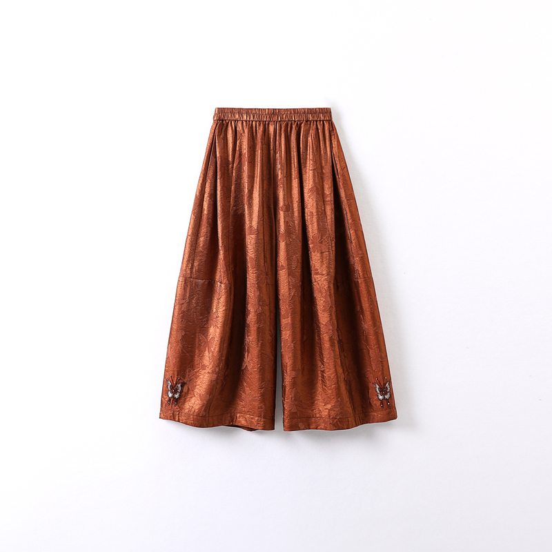 [Summer Fan Exclusive] Chinese Style Casual Pants (Eight-Point Length)