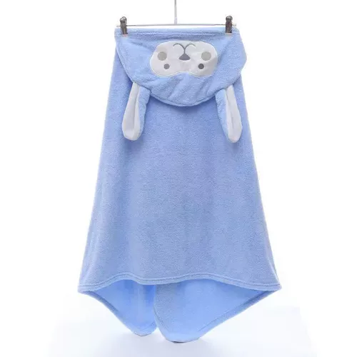 Детское банное полотенце, плащ, детская шапка, детский быстросохнущий банный халат, хорошо впитывает воду