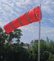 Wind vane outdoor luminous wind to the standard reflecting fluorescent double bearing No dead angle security screening roof Meteorology wind direction bag