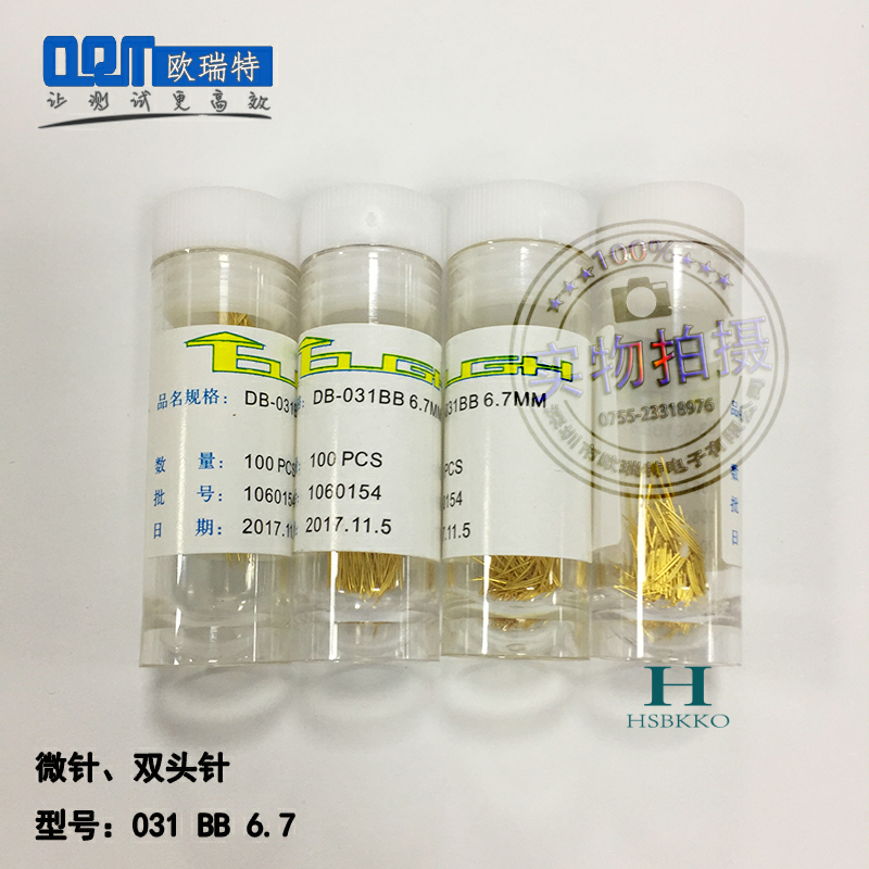 Microneedle Double-headed Probe Model: 031 BB 6 7 Test Needles Packed in a Box with 100 Pieces