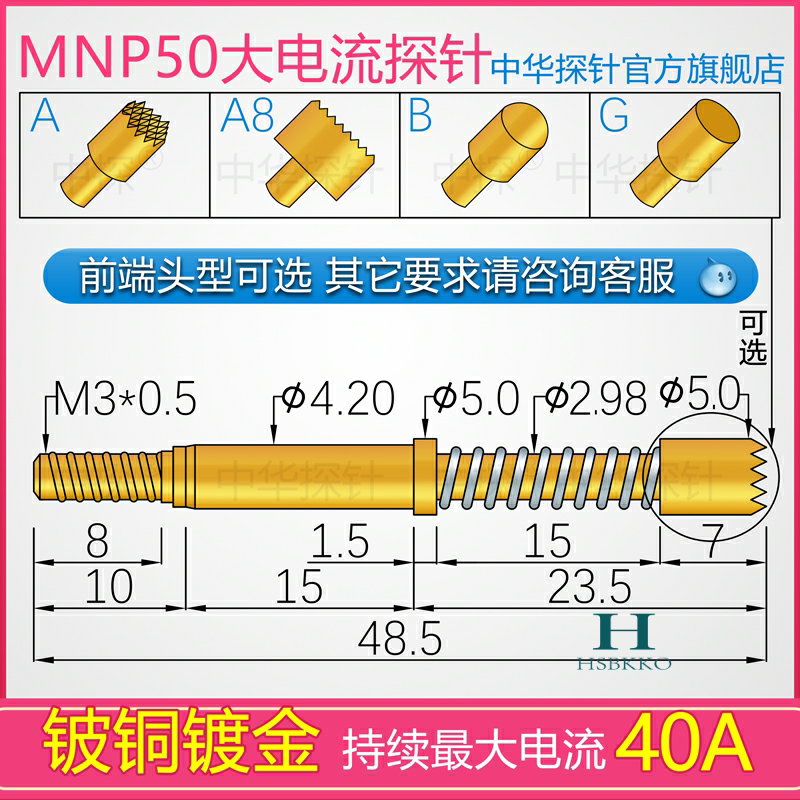 High-current MNP50-A MNP50-A MNP50-B MNP50-G MNP50-G8 MNP50-G8
