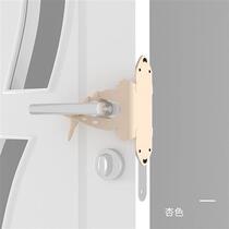 Preventing door alarm room door muted lock to prevent closing shock silicone muted lock cover bedroom anticollision protection cushion