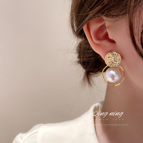 Fashion Pearl Earrings 2022 New Internet Red small crowddesign Sensation Ear Accessories women Temperament Superior Atmospheric Earrings