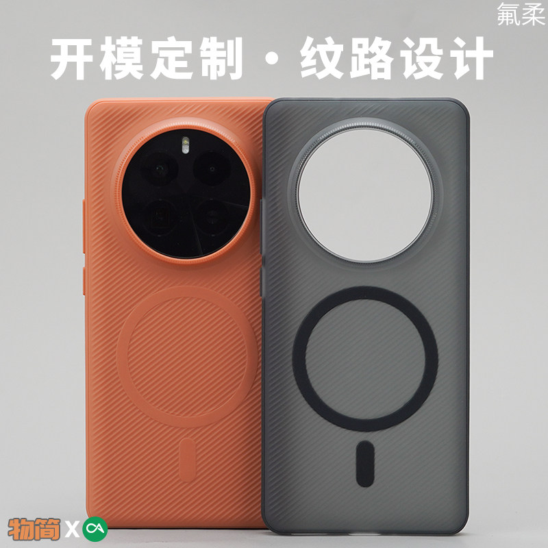 Чехол для мобильного телефона Fluoror подходит для защитного чехла realme GT5Pro Coolan cool product материал - фторкаучук новый оригинальный дизайн мощная магнитная зарядка magsafe all-inclusive twill Изображение 1