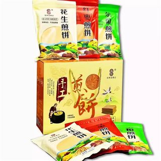 Shite yuquanshan fermentation technology soft pancakes wuliang red dates peanuts ready-to-eat gift box tai'an, shandong