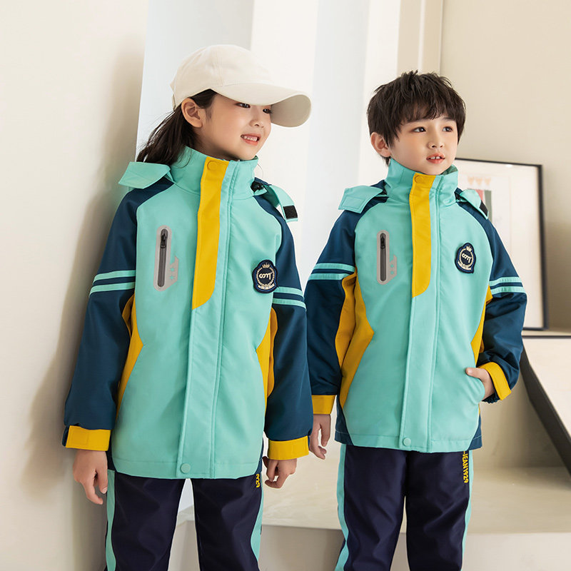 Kindergarten Entrance Garden Clothes Spring Autumn Clothing Submachine Clothing Three Sets College Wind Elementary School Children School Uniforms Autumn Winter Children Class Clothes